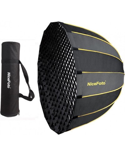 NiceFoto HC-1000SA II 100W Bi-Color LED Video Light With 90cm Softbox/Stand