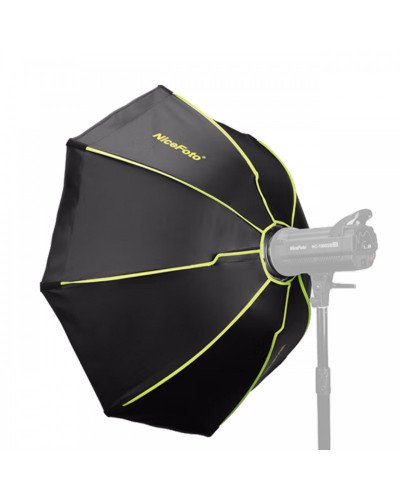 NiceFoto HC-1000SA II 100W Bi-Color LED Video Light With ES-100cm Softbox/Stand