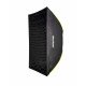 NiceFoto HC-1000SA II 100W Bi-Color LED Video Light With ES-690 60x90cm Softbox/Stand