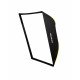 NiceFoto HC-1000SA II 100W Bi-Color LED Video Light With ES-690 60x90cm Softbox/Stand