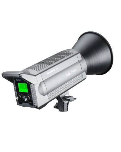 NiceFoto LA-2000A 200W Bi-Color COB LED Video Light With ES-100 100cm Softbox/Stand