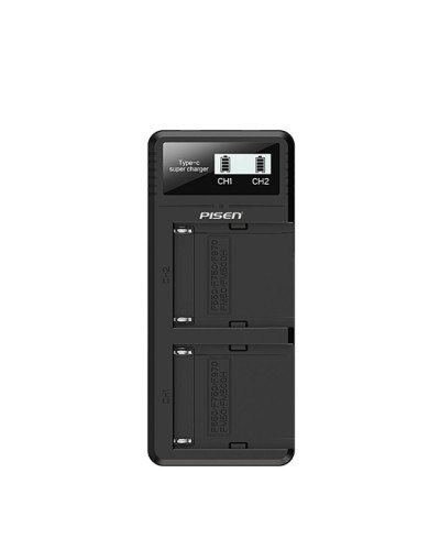 PISEN Dual USB Super Charger for Sony NP-F550/F750/F970/FM50/FM500H PISEN Dual USB Super Charger for Sony NP-F550/F750/F970/FM50/FM500H