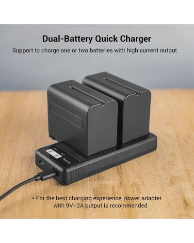 PISEN Dual USB Super Charger for Sony NP-F550/F750/F970/FM50/FM500H PISEN Dual USB Super Charger for Sony NP-F550/F750/F970/FM50/FM500H