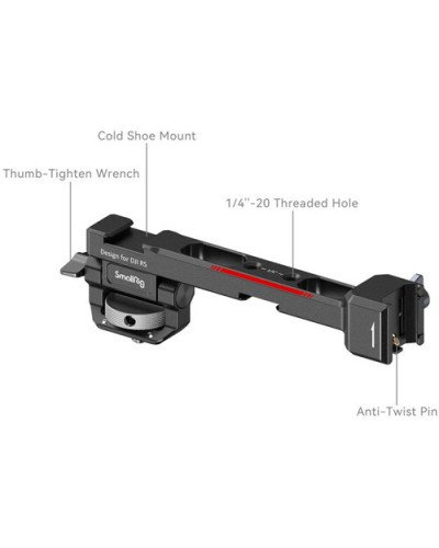 SmallRig Monitor Mounting Support with NATO Clamp for DJI RS 2 RSC 2 RS 3 RS 3 Pro RS 3 Mini RS 4 or RS 4 Pro Gimbal