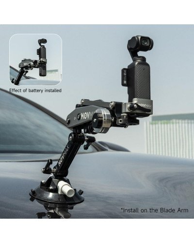 MOVMAX Blade-Arm Hoop Connector for DJI Pocket 3/4