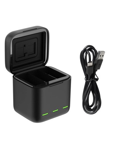 TELESIN Retractable Charging Box for GoPro Hero 13