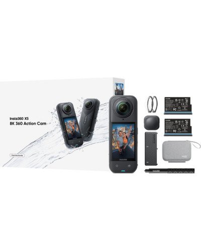 Insta360 X5 360 Action Camera Essentials Bundle