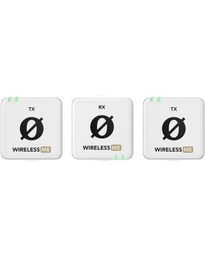 RODE Wireless ME Dual Compact Digital Wireless Microphone System (White)