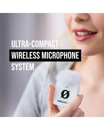 RODE Wireless ME Dual Compact Digital Wireless Microphone System (White)