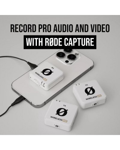 RODE Wireless ME Dual Compact Digital Wireless Microphone System (White)