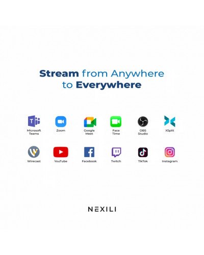 NEXILI Virta 2 Dual HDMI 4K Capture Card