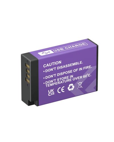 LP-E17 for CANON Rechargeable Battery with USB-C Input