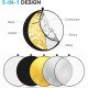 NiceFoto SR-5-Ø22" 5in1 Round Reflector Discs (56cm)
