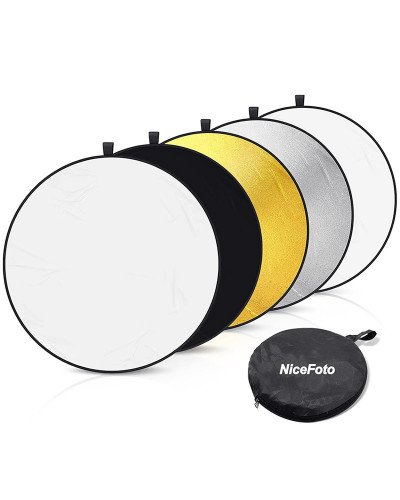 NiceFoto SR-5-Ø42" 5in1 Round Reflector Discs (107cm)