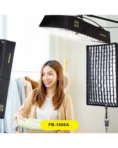 NiceFoto FB-1000A 100W Bi-Color Folding Fabric LED Light