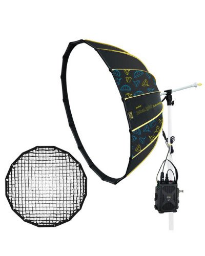 NiceFoto DL80-1000A 100W Bi-Color Umbrella Light(With Grid) NiceFoto DL80-1000A 100W Bi-Color Umbrella Light(With Grid)