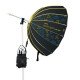 NiceFoto DL80-1000A 100W Bi-Color Umbrella Light(With Grid)