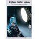 NiceFoto DF80-1000A 100W Bi-Color Umbrella Light(With Grid)
