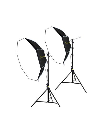 NiceFoto KT-DP80-1000B 100W (Daylight) Umbrella Light 2 Kit (With 2 Stand) NiceFoto KT-DP80-1000B 100W (Daylight) Umbrella Light 2 Kit (With 2 Stand)