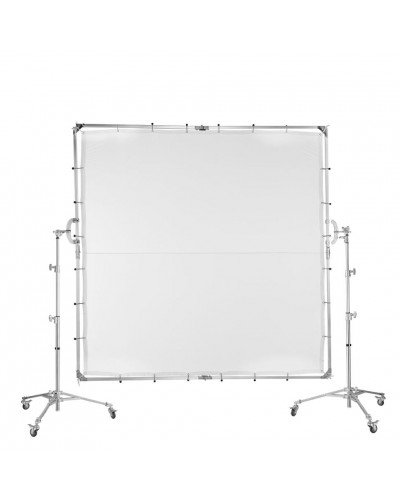 NiceFoto KT-429 Background Reflector Screen Kit (240×240cm)