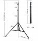 NiceFoto SL-480Di 40W Bi-Color LED Light with Stand NiceFoto SL-480Di 40W Bi-Color LED Light with Stand