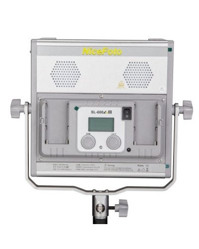NiceFoto SL-600AⅡ Bi-Colour Video LED Panel Light