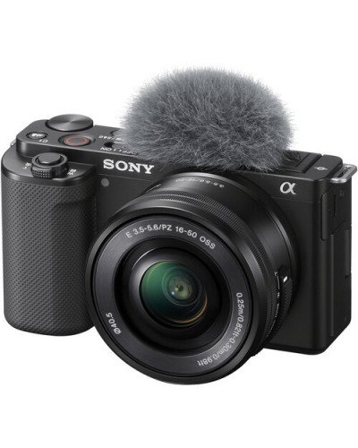 Sony ZV-E10 Mirrorless Camera with 16-50mm Lens and Content Creator Kit Sony ZV-E10 Mirrorless Camera with 16-50mm Lens and Content Creator Kit