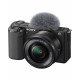 Sony ZV-E10 Mirrorless Camera with 16-50mm Lens and Content Creator Kit Sony ZV-E10 Mirrorless Camera with 16-50mm Lens and Content Creator Kit