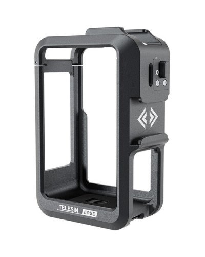 TELESIN Aluminum Camera Cage for DJI Osmo Action 3/4