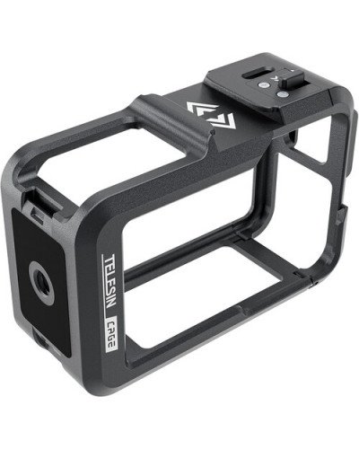 TELESIN Aluminum Camera Cage for DJI Osmo Action 3/4
