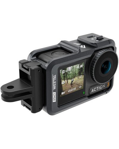TELESIN Aluminum Camera Cage for DJI Osmo Action 3/4