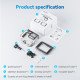 TELESIN Protective Waterproof Case Set for GoPro HERO13/12/11/10/9