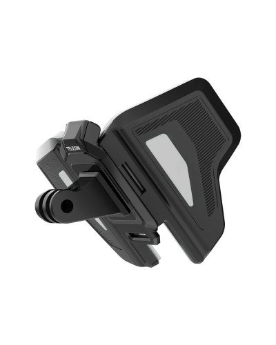 TELESIN Motorcycle Helmet Chin Mount for Action Cameras (Gray)