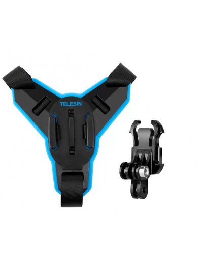 TELESIN Motorcycle Helmet Chin Strap Mount