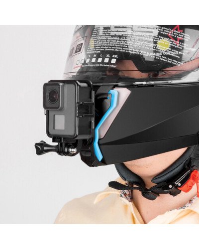 TELESIN Motorcycle Helmet Chin Strap Mount