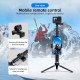 TELESIN 0.9m Extendable Aluminum Alloy Selfie Stick with Tripod and Phone Clip for GoPro