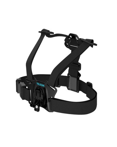 TELESIN Chest Strap with Dual-Mount/J-Hook for GoPro/Action Cameras