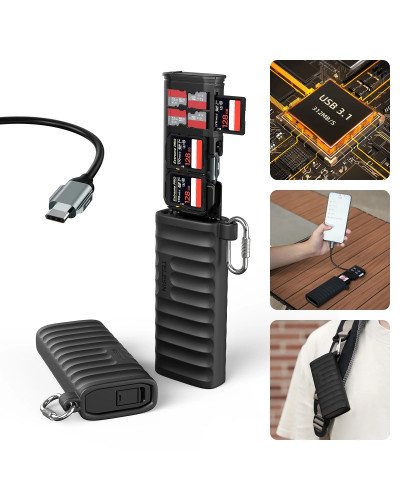 TELESIN Multifunctional Card Reader