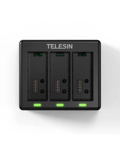 TELESIN Triple Battery Charger for GoPro Hero 13