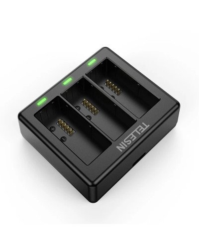 TELESIN Triple Battery Charger for GoPro Hero 13 TELESIN Triple Battery Charger for GoPro Hero 13