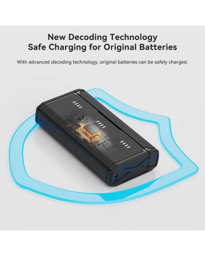 TELESIN Pocket Multifunctional Storage Charging Box for GoPro 13