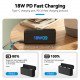 TELESIN 3-Slot Battery Charger for DJI Osmo 360/Action 3/4/5 Pro/6