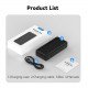 TELESIN 3-Slot Battery Charger for DJI Osmo 360/Action 3/4/5 Pro/6