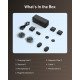 TELESIN 2in1 Wireless Lavalier Microphone with Charging Case