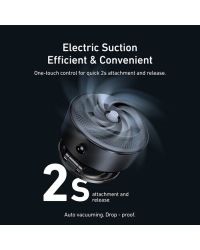 TELESIN Magnetic Electric Suction Cup Bracket