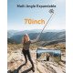 TELESIN 70" Phone Tripod Stand Gravity-Activated Auto-Open Selfie Stick TELESIN 70" Phone Tripod Stand Gravity-Activated Auto-Open Selfie Stick