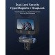 TELESIN Magnetic Quick-Release Adapter Mount For DJI Osmo 360/Action 5Pro/4/3