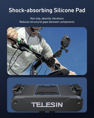 TELESIN Magnetic Quick-Release Adapter Mount For DJI Osmo 360/Action 5Pro/4/3