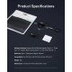 TELESIN Magnetic Quick-Release Adapter Mount For DJI Osmo 360/Action 5Pro/4/3