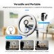 TELESIN Mobile Magnetic Floor Stand with 10 inch LED Photography Ring Light Selfie Fill Lamp TELESIN Mobile Magnetic Floor Stand with 10 inch LED Photography Ring Light Selfie Fill Lamp